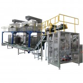 automatic plastic bag secondary packing machine